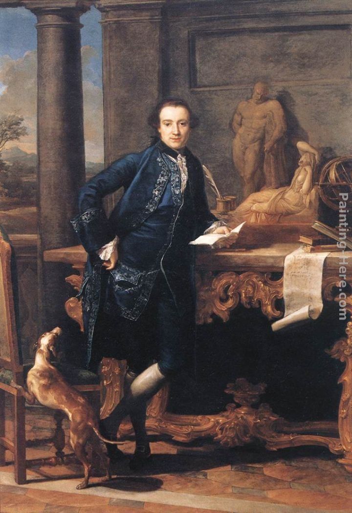 Pompeo Girolamo Batoni Portrait of Charles Crowle